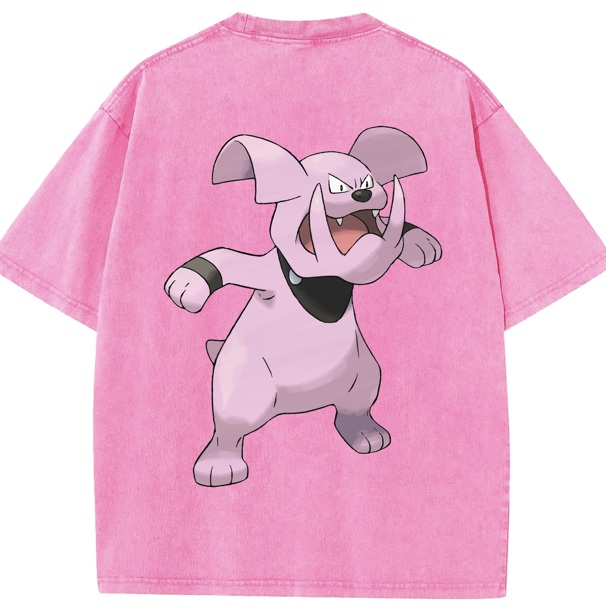 （画像用） ポケットモンスター Pokémon 綿100% ヴィンテージ風 半袖Tシャツ（背面プリント）